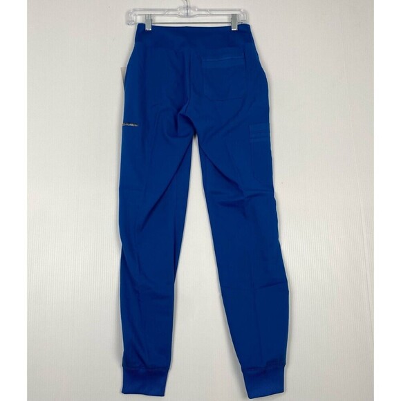 Grey's Anatomy Joggers Women's Medical Pants Blue Scrub Pants Size Large Petite - Picture 2 of 12